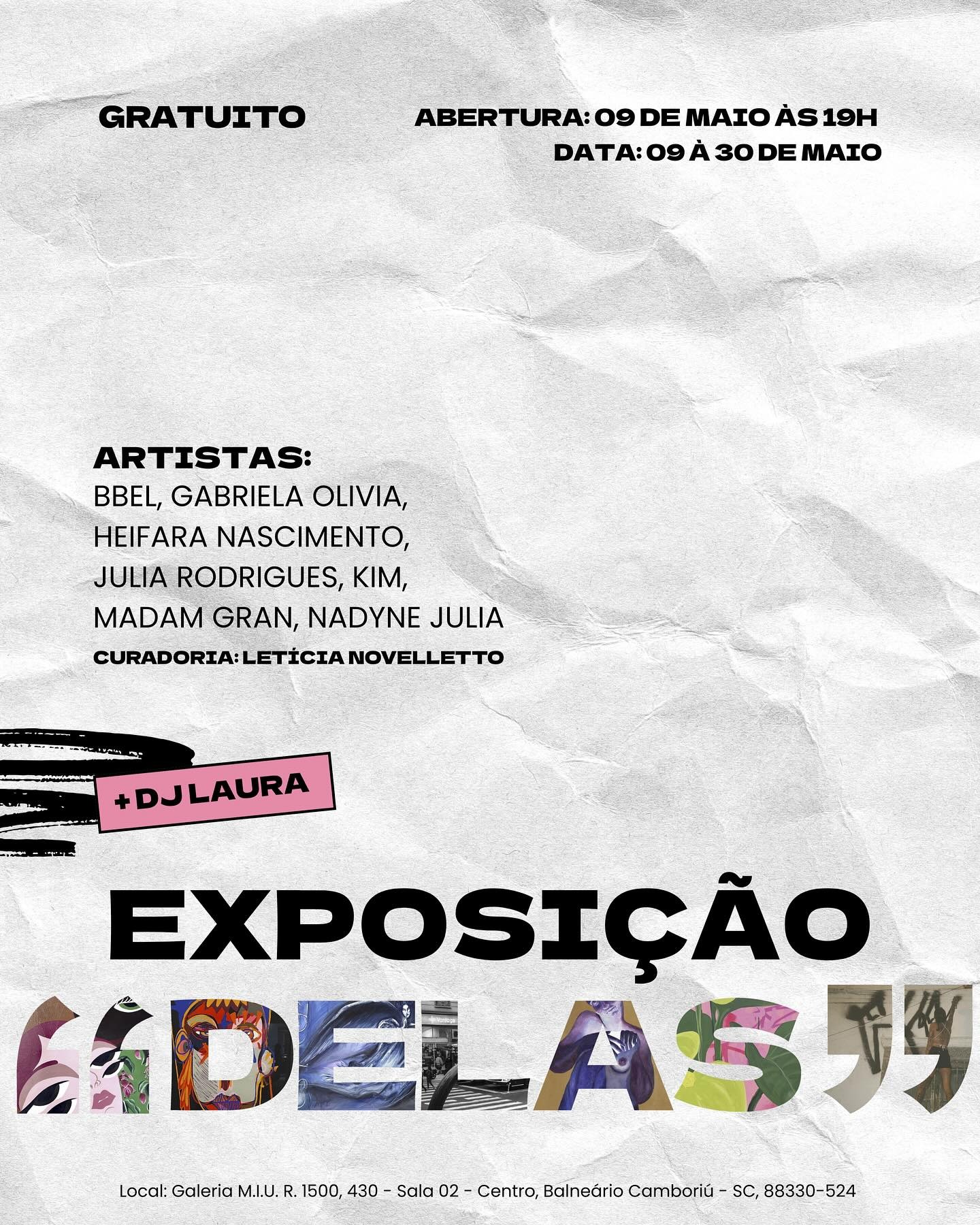Exposição Delas — Galeria M.I.U.