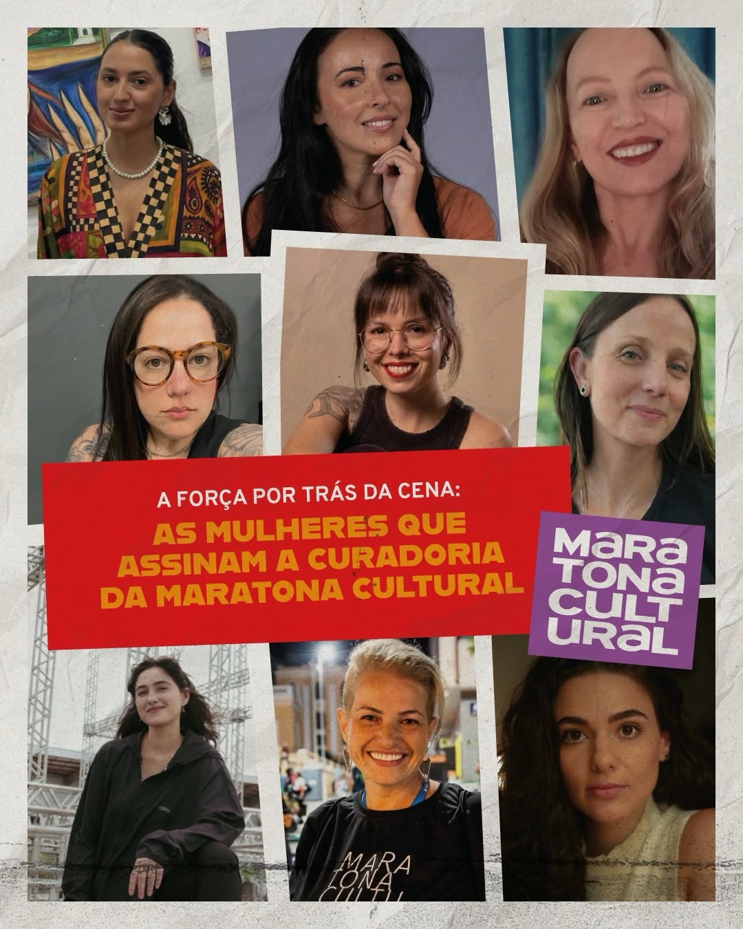 Curadoria da Maratona Cultural
